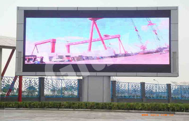 Super Thin Pixel 20mm Outdoor Digital Advertising Screens 5000cd/m2