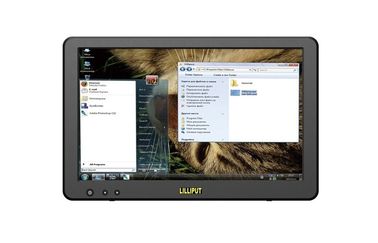 Lilliput 10.1" LCD USB Touch Screen Monitor With 4 Wire Resistive Touch Panel / USB Input
