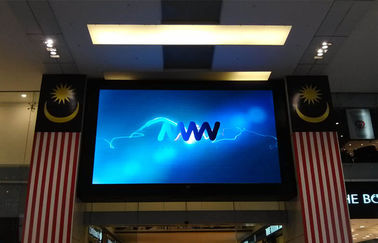 P6 Advertising LED Screens , High Contrast Ratio Indoor Full Color LED Displays