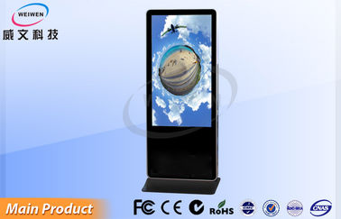 Public Advertising Totem Floor Standing Digital Signage With Network Function