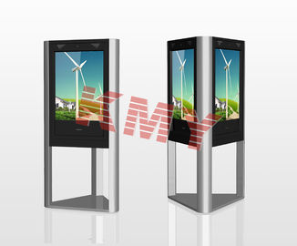 42'' Stand Alone LCD Advertising Free Standing Kiosk Digital Signage