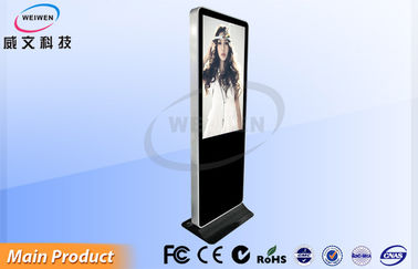 47 &quot; / 50 &quot; / 55 &quot; Floor Standing Touch Screen Kiosk Display  Iphone Model