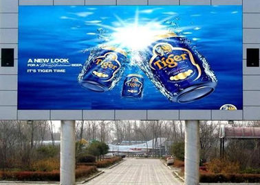 IP67 Energy Saving P16 outdoor advertising led display Road Side with High Contrast