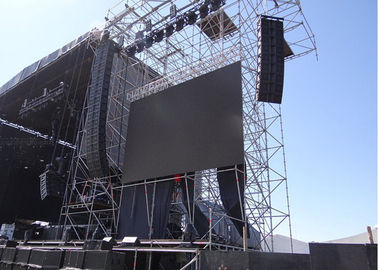 P10 Outdoor Rental LED Display Curtain Video Wall Synchronous SMD Automatic brightness