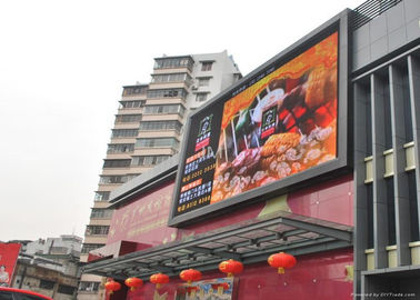 P16 DIP outdoor Advertising LED Display rental full color for Shopping Mall Long Lifetime