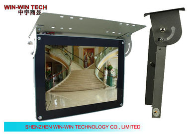 Wide Screen Ceiling Mount Bus Interactive Digital Signage Metal Case