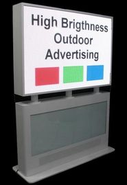 Customized Outdoor Digital Signage Case Floor Standing For Highlight LED Screen