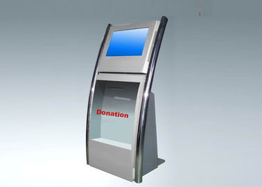 Wifi 3G Self Service Wayfinding Kiosk 19&quot; LCD IR Touch Screen Signage Display