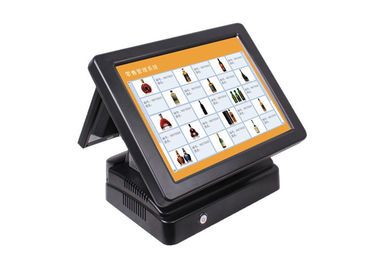 Restaurant Network POS Terminals Customer Display 15&quot; 5 Wire Resistive Touch Screen