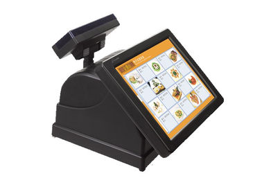 15inch Interactive POS Terminals with Customer Display for Cafe Bar