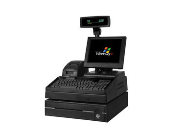 Hotel Thermal Printer POS Terminals Device With Cash Drawer And Customer Pole