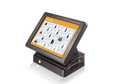 Online POS Terminal System TFT LCD Cash Register POS For Cashier Desk