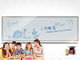 1400x4000mm Student Dry Erase Boards for Classrooms with Aluminum Frame Magnetic surface