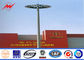 Sealing - in Outdoor Led Display Galvanized Metal Light Pole For Airport Lighting