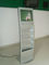 17 Inch Stand Alone Digital Signage Kiosk Placed With Magazine, Catalogue