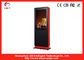 19&quot; Hotel Stand Digital Signage Kiosk IR Touch Screen For Queue Management