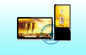 High Resolution MP3 JPG 19" LCD Advertising player 300cd LAN Network