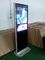 Floor Standing HD Digital Signage Kiosk 46 Inch , Digital Display Board  Totem