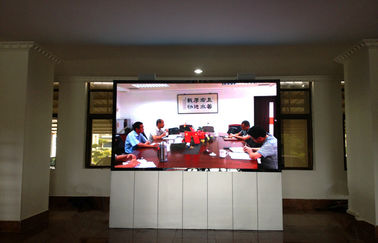SMD 2121 P4 Indoor Flexible Led Screen , 1/16constant Driving For Meeting Room