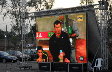 DIP P16 Multi Function 1R1G1B Rental Led Screen for Sporting Stadium