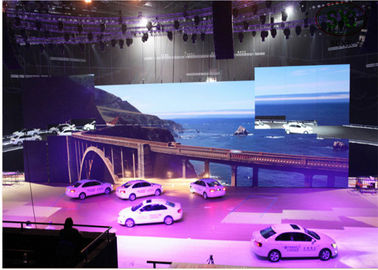 Indoor PH 10mm Rental Led Curtain Screen 16dots x 16dots Resolution