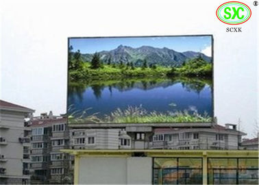 Advertising Full Color Outdoor Rental LED Display  P10 , 1R1G1B SMD 3 in 1