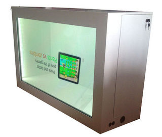 HD Indoor 3G transparent lcd panel Window For Exhibition Wide viewing angel