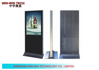 Super Thin Free Standing Digital Advertising Display 50Inch 3G WIFI