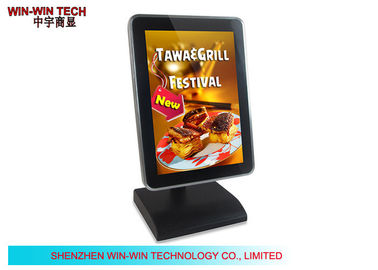 Android Touchscreen 10.1&quot; Smart Digital Signage , Table Stand Order Food LCD Dispaly