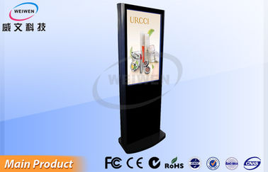 Metro / Kiosk / Lobby HD LED Digital Signage Display Screen 55 Inch for Advertising