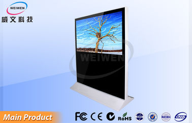 Network Floor Stand LCD Digital Signage Display / LCD Advertising Player 1920 * 1080P