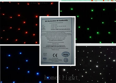 RGBW Christamas LED Star Cloth With Twinkling Light , Flexible LED Screen