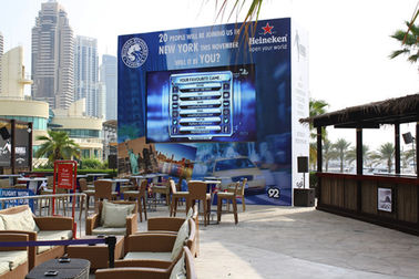 Professional P10 Outdoor SMD Rental LED Display Life Span For Stage