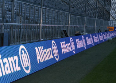 RGB High Definition Electronic display advertising LED Billboards for football perimeter