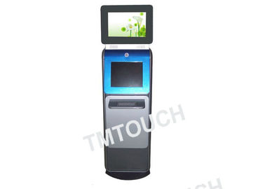 Dual-display IR Touch Screen LCD Wayfinding Kiosk For Airport Check-in