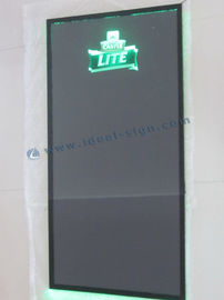 Illuminated  Led Lighted Signs With Erasable Writing Board And Menu