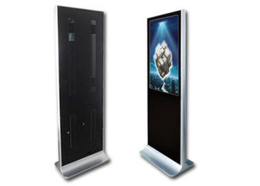 46'' Floor Standing Kiosk Touch Screen Advertising Player 3G WiFi Multimedia Network