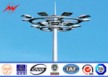 Sealing - in Outdoor Led Display Galvanized Metal Light Pole For Airport Lighting