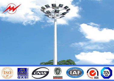 Sealing - in Outdoor Led Display Galvanized Metal Light Pole For Airport Lighting