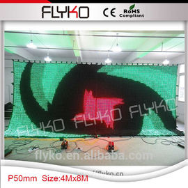 p5 high quality of LED curtain/flexible led screen/soft led displays