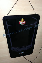 Acrylic Fluorescent LED Writing Board Illuminated Menu Boards For Restaurants