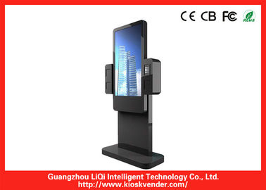 Outdoor Vertical Digital Signage Kiosk / Information Totem For Hotel