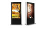 19" 22" 32" Stand Alone Digital Signage For Outdoor Advertising , Ultra - Slim LCD Display