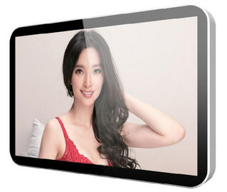 32 Inch Horizontal Metal Shell LCD Monitor Digital Signage Display With Toughened Glass