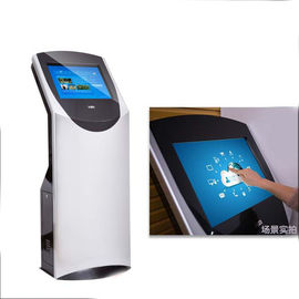 Industrial 19 inch Indoor LCD Touch Screen Kiosk Advertising Display With Infared Touch Screen