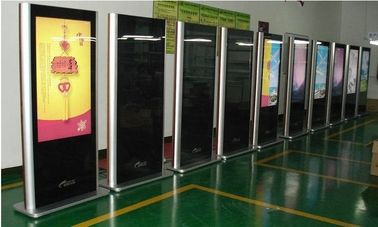 Floor Standing Touch Screen Digital Signage Display / lcd digital display