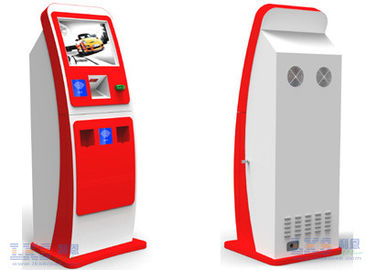 Indoor SAW / IR / Capacitive Bill Payment Kiosk Anti-vandal With QR Scanner