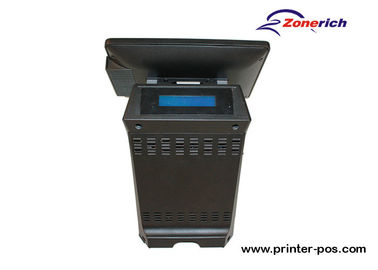 Aluminum Housing Android POS Terminal with MSR Card Reader / Customer Display