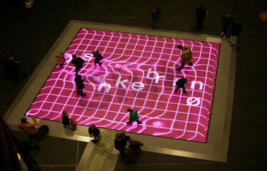 Pixel 6mm Advertising LED Display Aluminium alloy LED Dance Floor