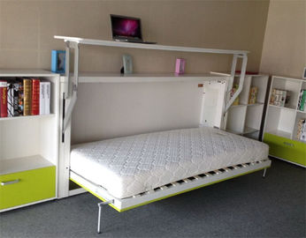 Space Saving Foldaway  Horizontal Wall Bed Single Wall Bed with Computer Table